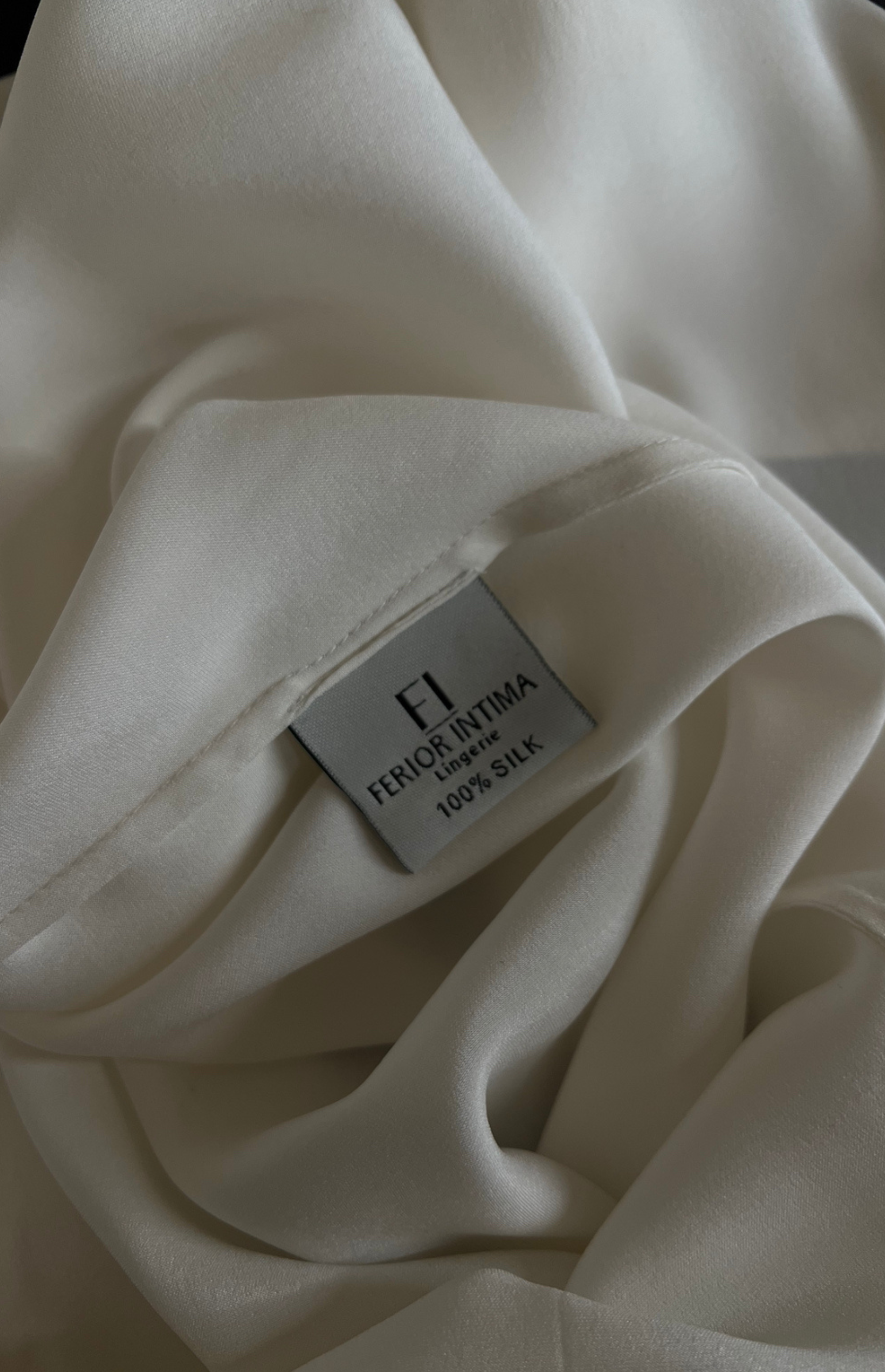 BIANCO LUNGO šilkinis kimono