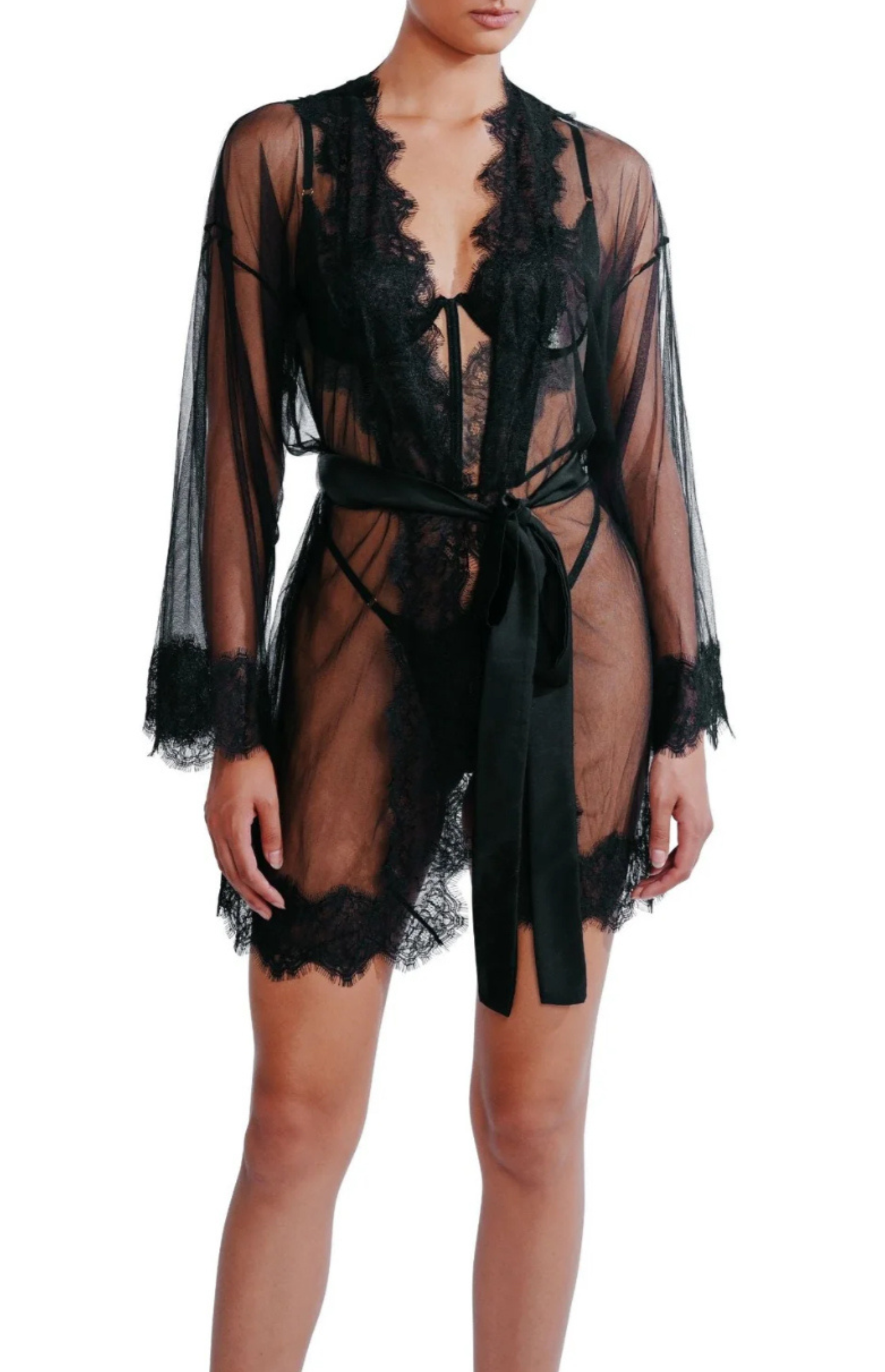 GRISELLA BLACK chalatas