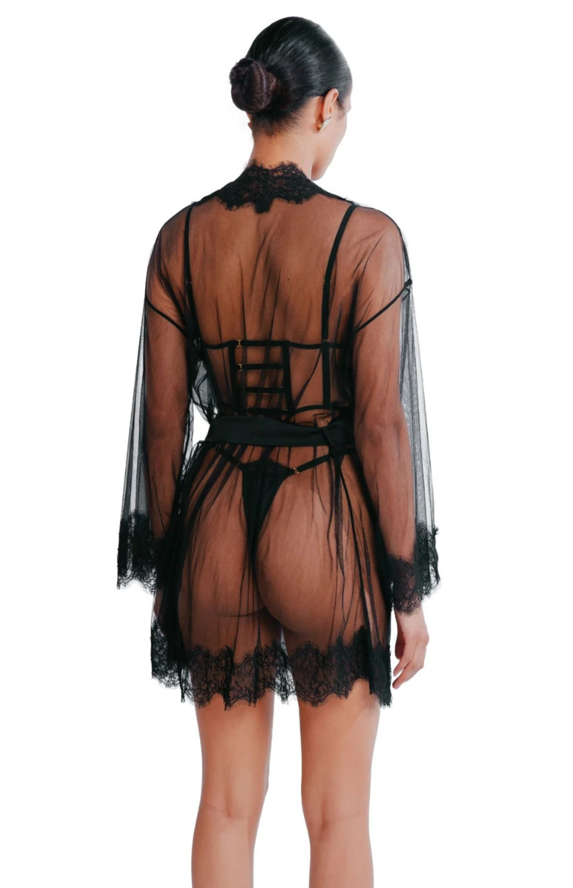 GRISELLA BLACK chalatas