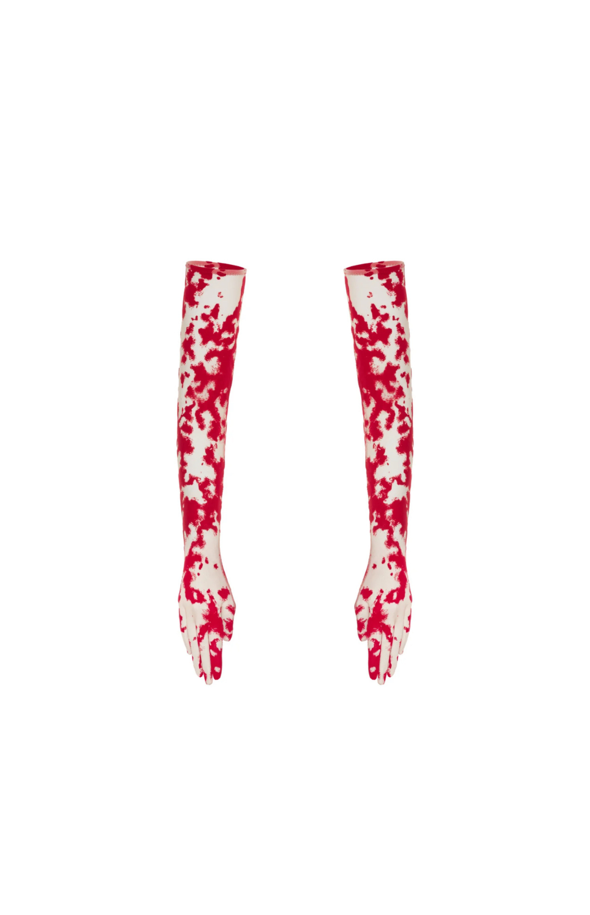 HARLOW RED pirštinės